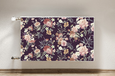 Magnetisk radiatorkåpa Trädgårdsblommor
