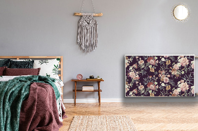 Magnetisk radiatorkåpa Trädgårdsblommor