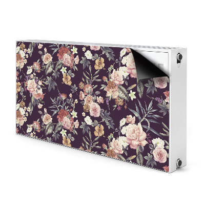 Magnetisk radiatorkåpa Trädgårdsblommor