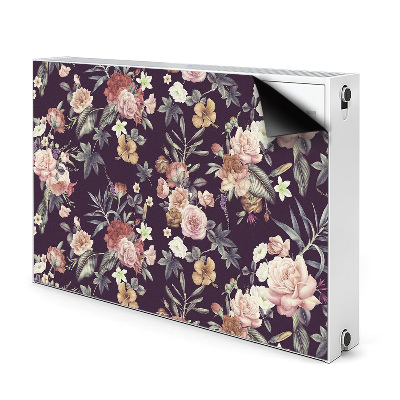Magnetisk radiatorkåpa Trädgårdsblommor