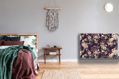 Magnetisk radiatorkåpa Trädgårdsblommor