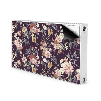 Magnetisk radiatorkåpa Trädgårdsblommor