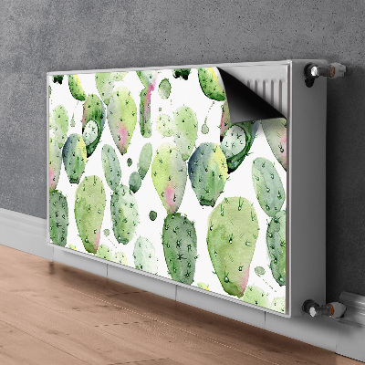 Magnetisk radiatorkåpa Tropiska kaktusar