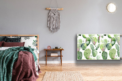 Magnetisk radiatorkåpa Tropiska kaktusar