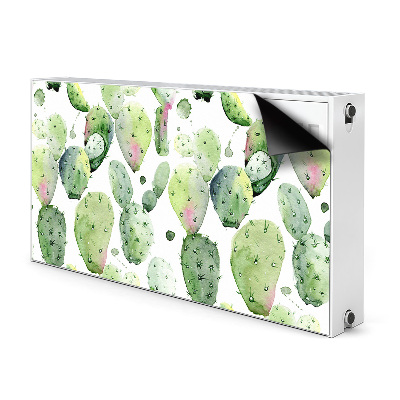 Magnetisk radiatorkåpa Tropiska kaktusar