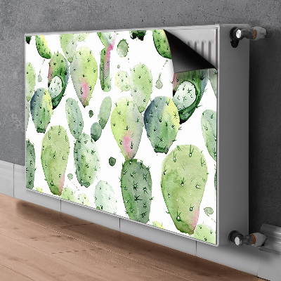 Magnetisk radiatorkåpa Tropiska kaktusar