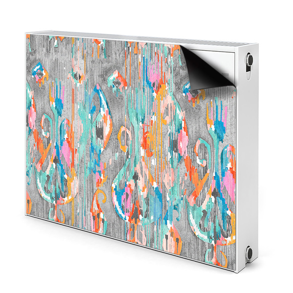 Magnetiskt radiatorskydd Graffiti