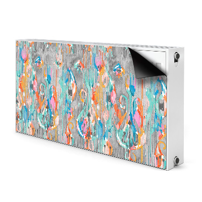 Magnetiskt radiatorskydd Graffiti