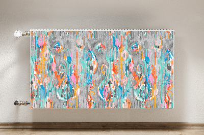 Magnetiskt radiatorskydd Graffiti
