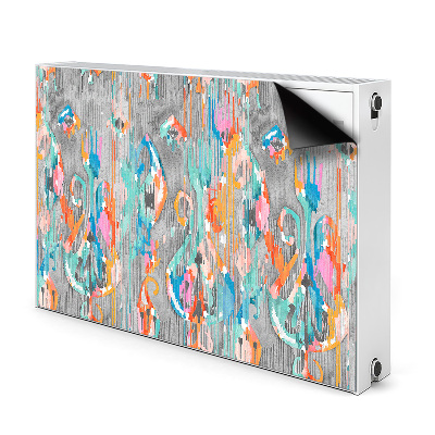 Magnetiskt radiatorskydd Graffiti