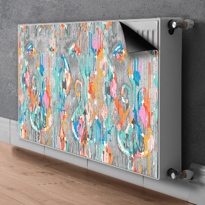 Magnetiskt radiatorskydd Graffiti