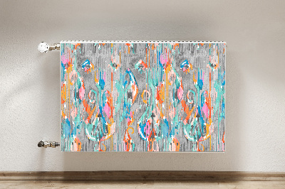 Magnetiskt radiatorskydd Graffiti