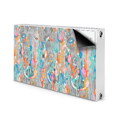 Magnetiskt radiatorskydd Graffiti