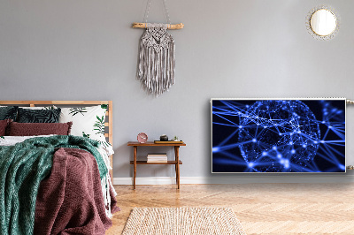 Magnetisk radiatorkåpa Abstraktion