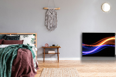Magnetisk radiatorkåpa Strålar