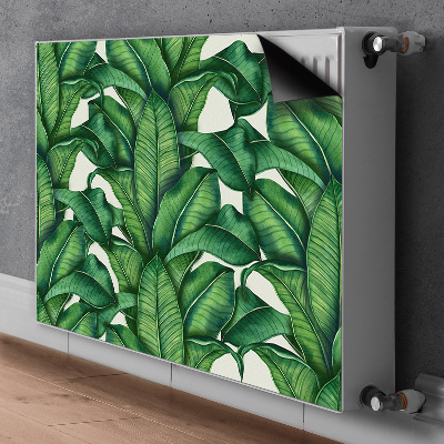 Magnetisk radiatorkåpa Botaniska blad