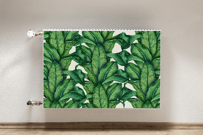 Magnetisk radiatorkåpa Botaniska blad