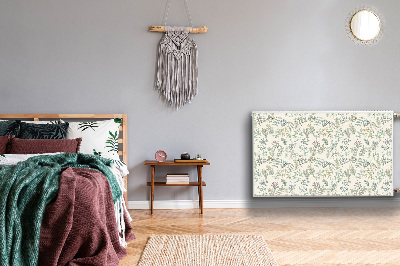 Magnetiskt radiatorskydd Gröna löv