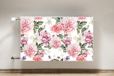 Magnetiskt radiatorskydd Konstblommor