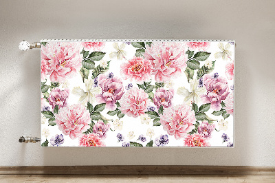 Magnetiskt radiatorskydd Konstblommor