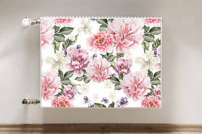 Magnetiskt radiatorskydd Konstblommor