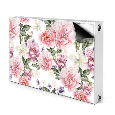Magnetiskt radiatorskydd Konstblommor