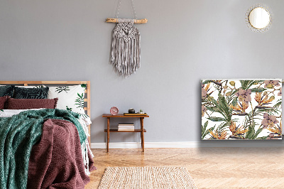 Magnetiskt radiatorskydd Botaniska blad