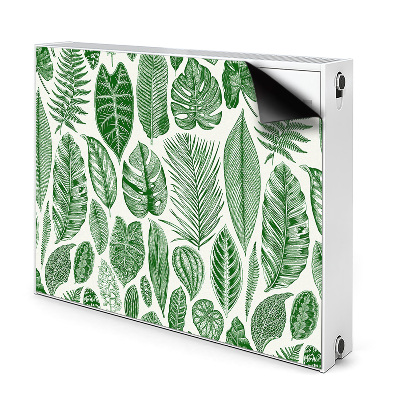Magnetisk radiatorkåpa Palmblad