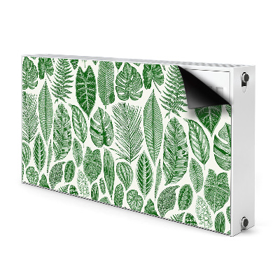 Magnetisk radiatorkåpa Palmblad
