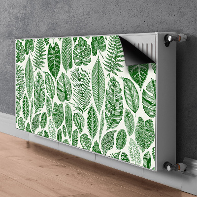 Magnetisk radiatorkåpa Palmblad