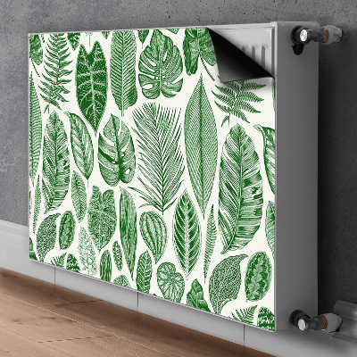 Magnetisk radiatorkåpa Palmblad