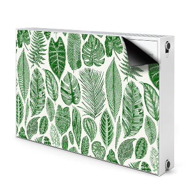Magnetisk radiatorkåpa Palmblad