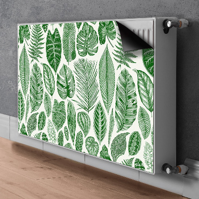 Magnetisk radiatorkåpa Palmblad