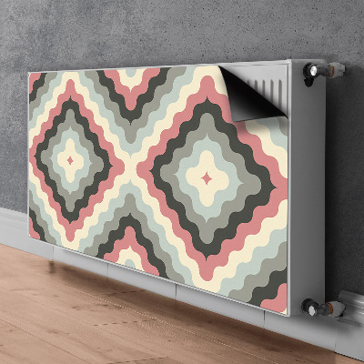 Magnetiskt radiatorskydd Retro illusion