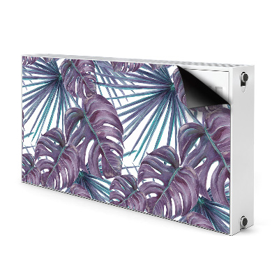 Magnetisk radiatorkåpa Monstera lämnar