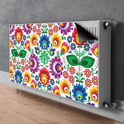 Magnetisk radiatorkåpa Gammalt polskt mönster