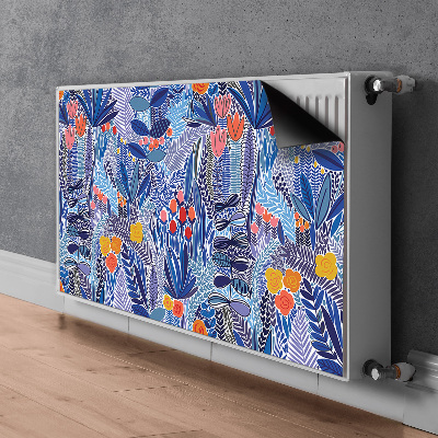 Magnetiskt radiatorskydd Tropisk vegetation