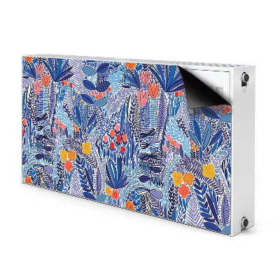 Magnetiskt radiatorskydd Tropisk vegetation