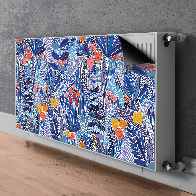 Magnetiskt radiatorskydd Tropisk vegetation