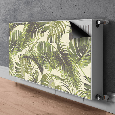 Magnetiskt radiatorskydd Tropiska löv