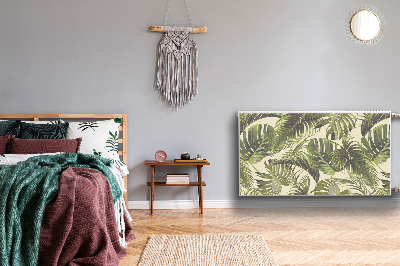 Magnetiskt radiatorskydd Tropiska löv
