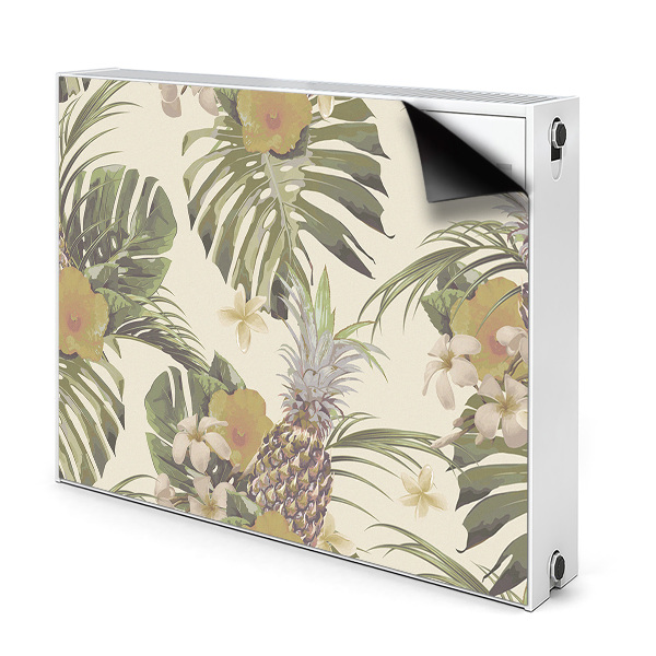 Magnetisk radiatorkåpa Ananas
