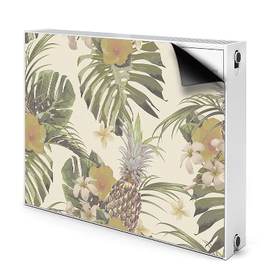 Magnetisk radiatorkåpa Ananas