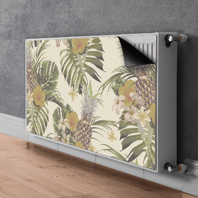 Magnetisk radiatorkåpa Ananas