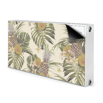 Magnetisk radiatorkåpa Ananas