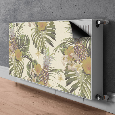 Magnetisk radiatorkåpa Ananas