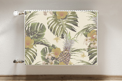 Magnetisk radiatorkåpa Ananas