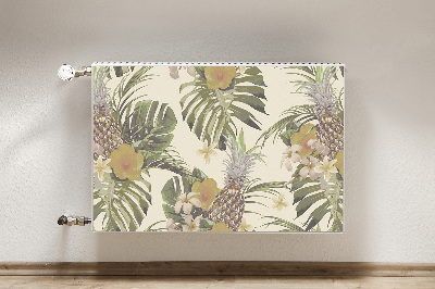 Magnetisk radiatorkåpa Ananas