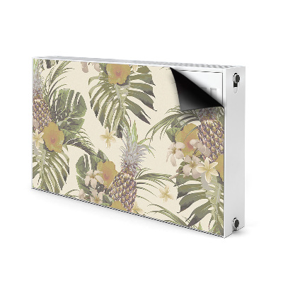 Magnetisk radiatorkåpa Ananas