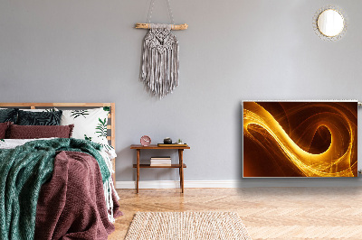 Magnetisk radiatorkåpa Vågig låga